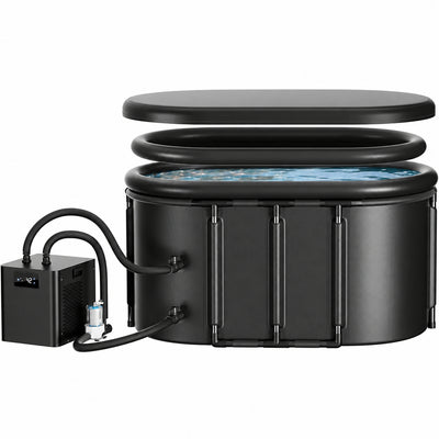 Cold Plunge Tub Chiller Kit Built for Home Recovery, 148 Gallon Capacity, 42°F Cooling, LED Touch Control