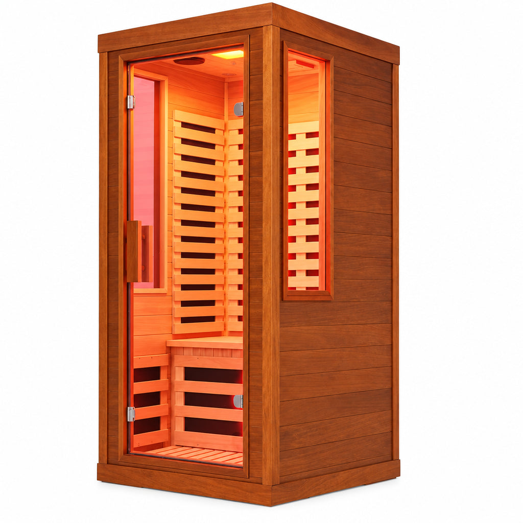Infrared Sauna with Fda-Certified Red Light Therapy 660Nm & 850Nm