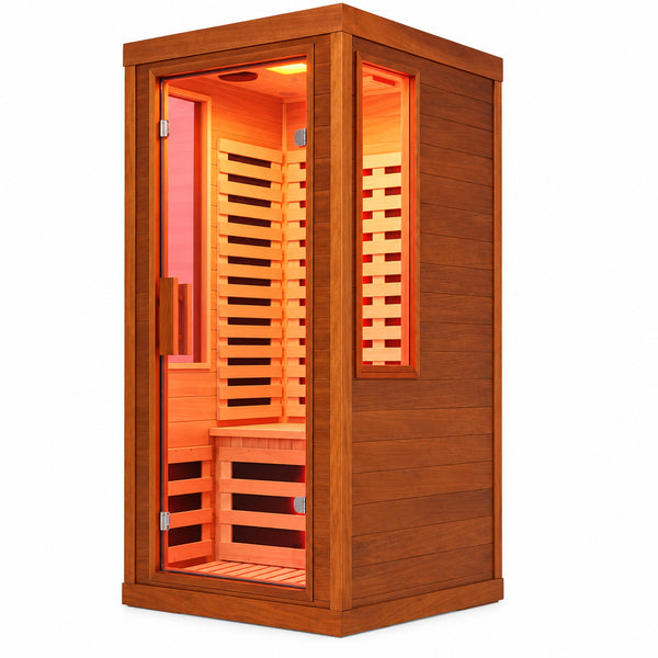Infrared Sauna with Fda-Certified Red Light Therapy 660Nm & 850Nm
